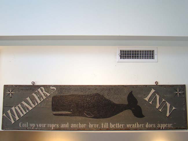 "Whaler's Inn" sign, 20th century — image 2